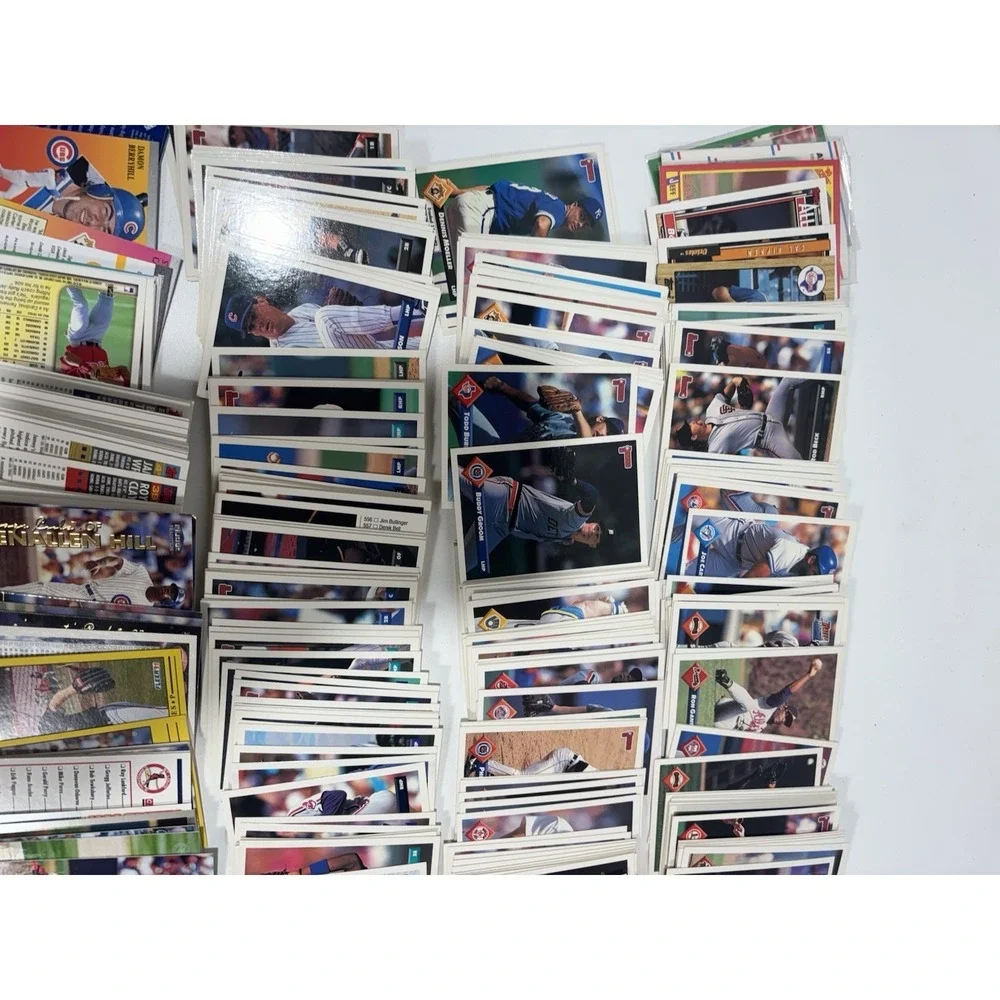 500 Baseball Card Lot from 1980s-1990s Huge MLB Mixed‎ Variety Great Mix #4